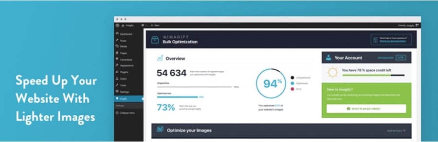 how to compress picture for website speed